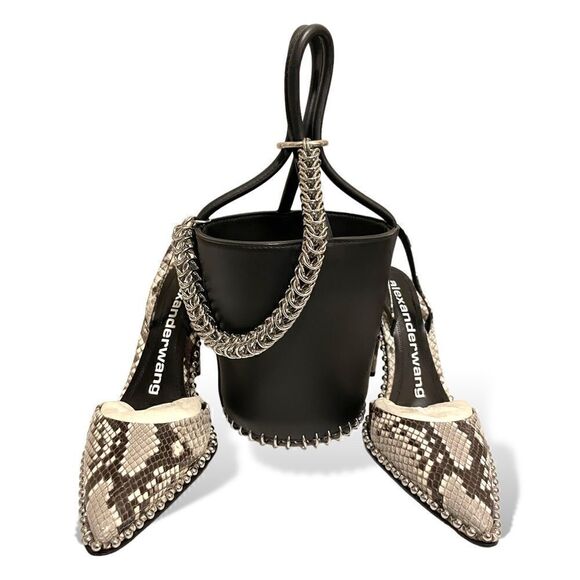 ALEXANDER WANG Rina Studded Slingbacks - Picture 7 of 14